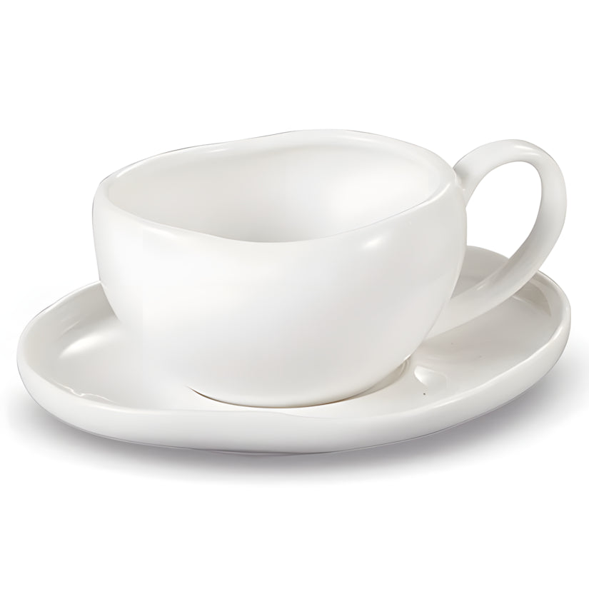 Barles Kaffee 6er Set Weiß 225ml