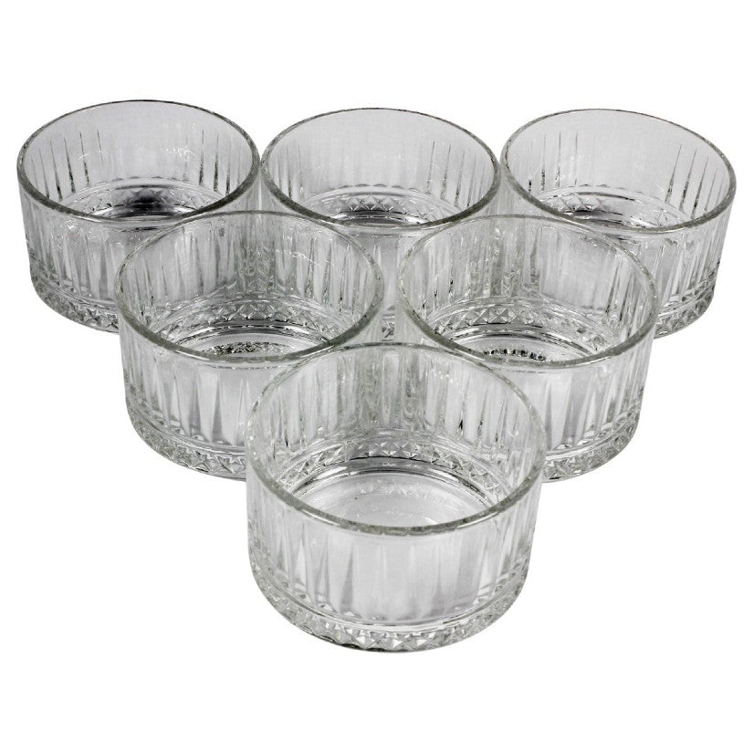 Nando Schalenset 6-teilig Transparent 5,7XØ9,0 cm