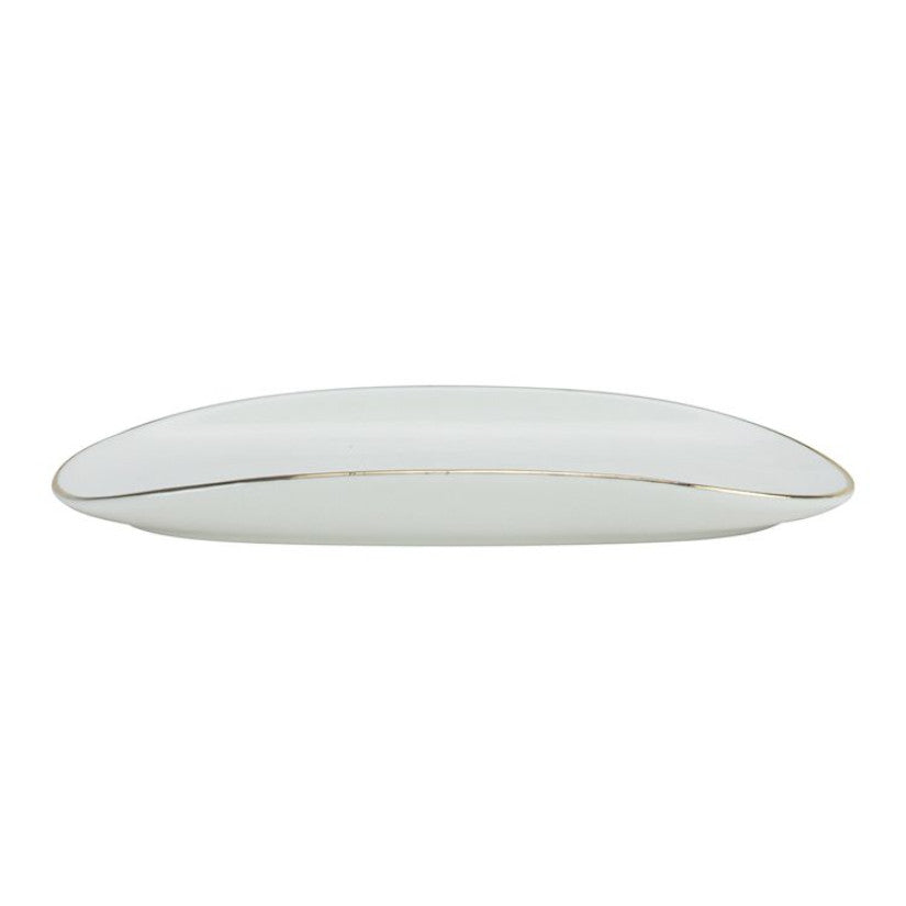 Evry Schüssel 6er Set Weiß / Gold 20,5 cm