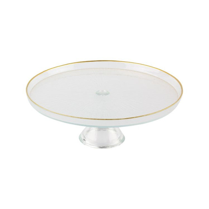 Rexy Patisserie Transparent / Gold Ø32 cm