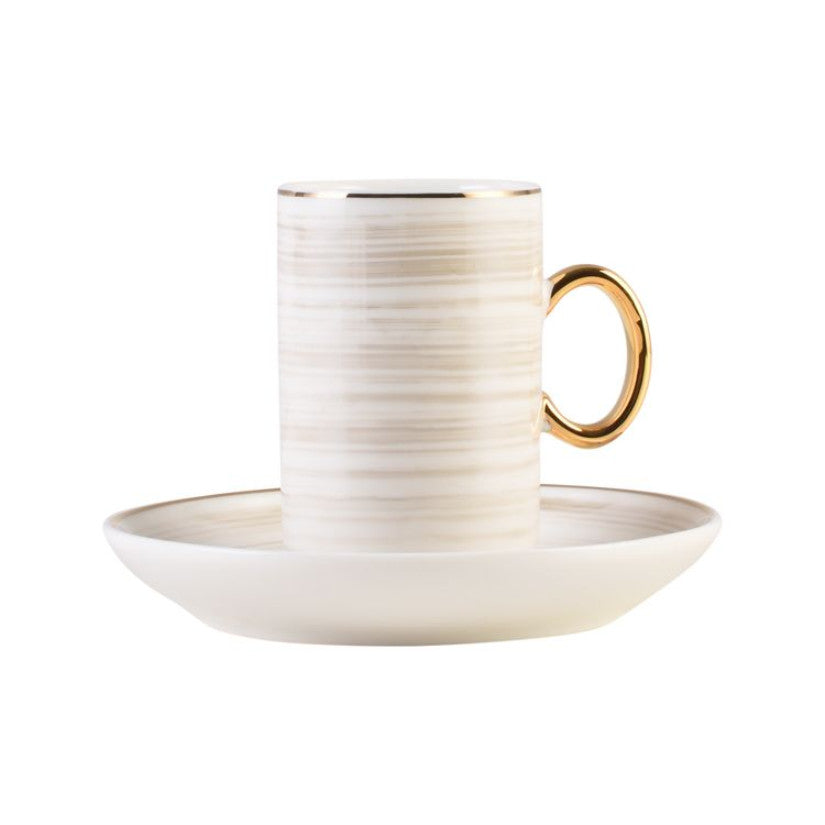 Gogra Espresso 6er Set Weiß / Grau / Gold 100ml