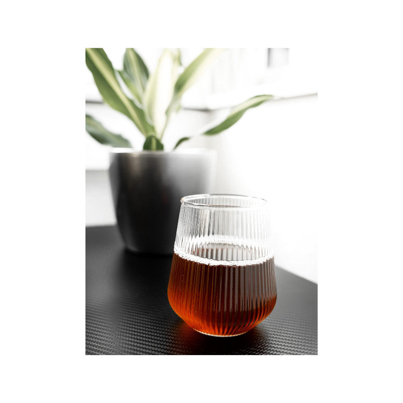 Stripe Short Gläser 2er Set 430 ml