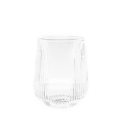 Stripe Short Gläser 2er Set 430 ml