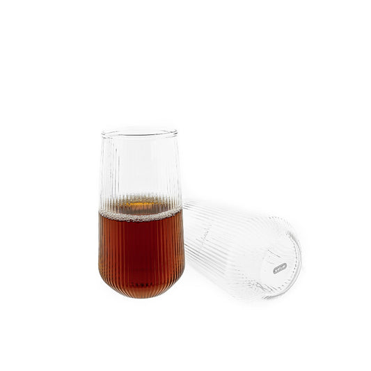 Stripe Long Gläser 2er Set 500 ml