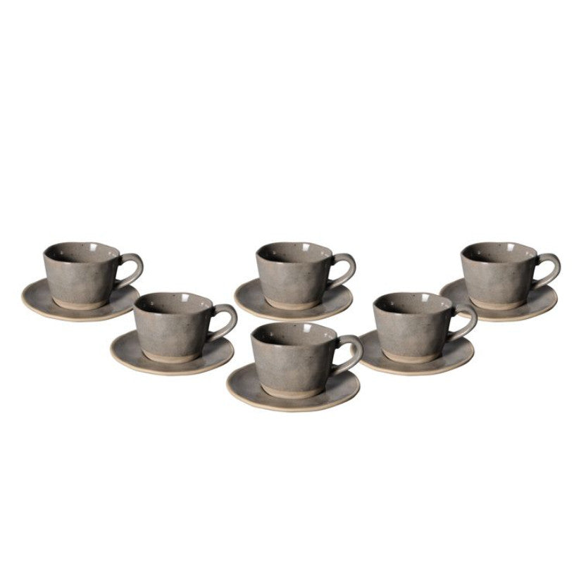 Albi Espresso 6er Set Dunkelgrau 80ml
