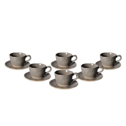 Albi Espresso 6er Set Dunkelgrau 80ml