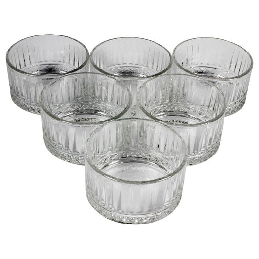Nando Schalenset 6-teilig Transparent 5,7XØ9,0 cm