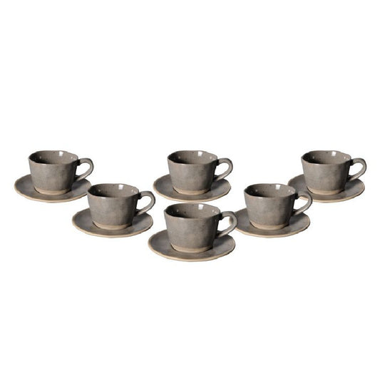 Albi Espresso 6er Set Dunkelgrau 80ml