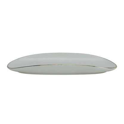 Evry Schüssel 6er Set Weiß / Gold 20,5 cm
