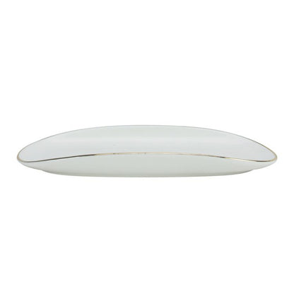 Evry Schüssel 6er Set Weiß / Gold 20,5 cm