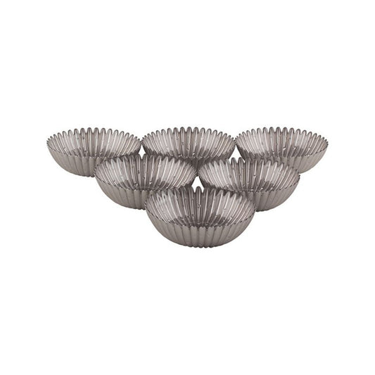 Piu Schüssel 6er Set Taupe Ø15 cm